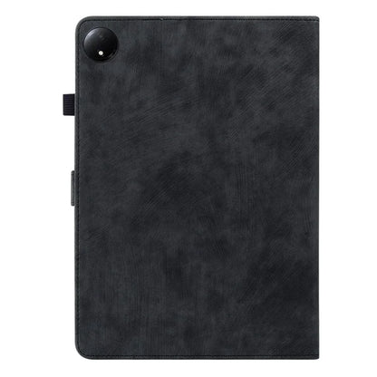 For Xiaomi Redmi Pad SE 4G 8.7 inch Cases Tiger Imprint Anti-Scratch PU Leather Tablet Cover