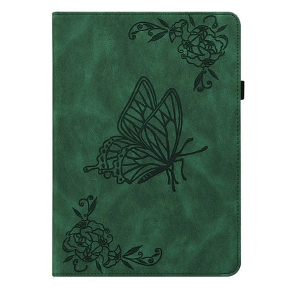 For Lenovo Tab P12 Pro 12.7 2025 / Xiaoxin Pad Pro 12.7 (2025) Case Butterfly Flower Imprint PU Leather Tablet Cover with Card Slots