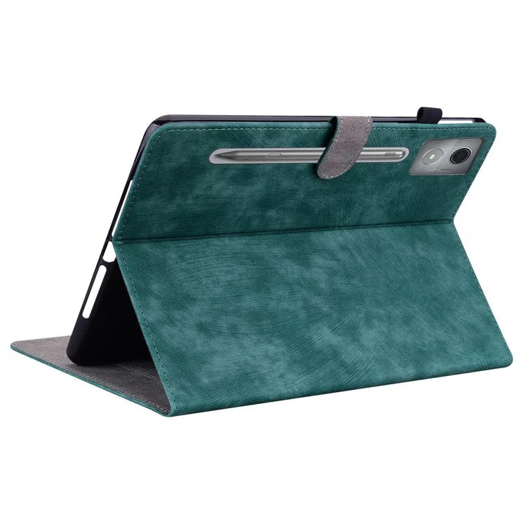 For Lenovo Tab P12 Pro 12.7 2025 / Xiaoxin Pad Pro 12.7 (2025) Cases Tiger Imprint Anti-Scratch PU Leather Tablet Cover
