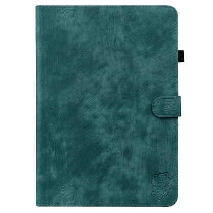 For Lenovo Tab P12 Pro 12.7 2025 / Xiaoxin Pad Pro 12.7 (2025) Cases Tiger Imprint Anti-Scratch PU Leather Tablet Cover