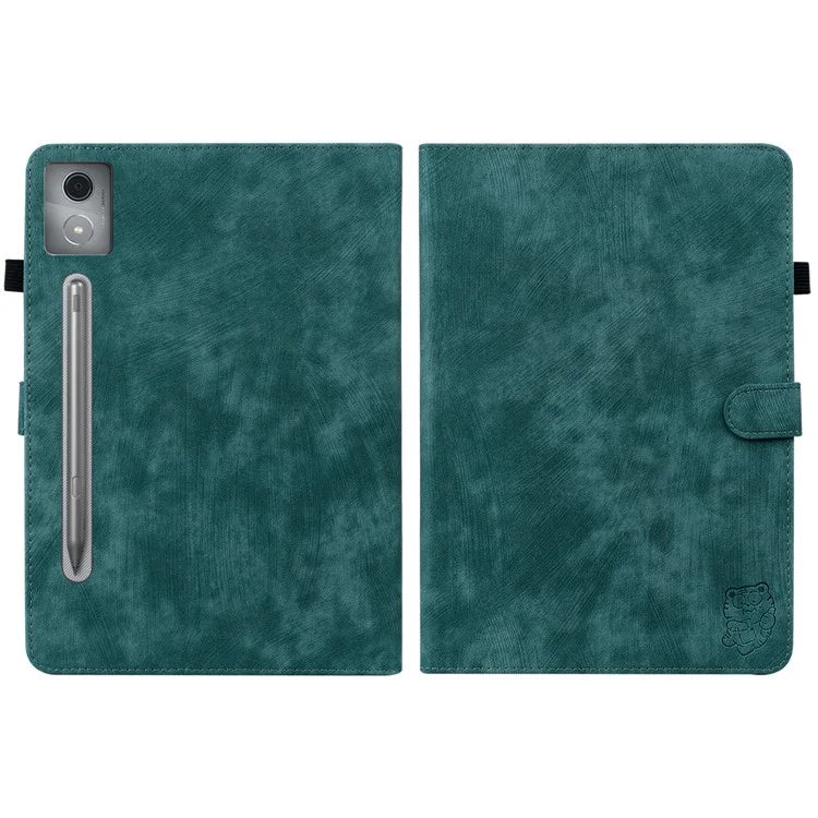 For Lenovo Tab P12 Pro 12.7 2025 / Xiaoxin Pad Pro 12.7 (2025) Cases Tiger Imprint Anti-Scratch PU Leather Tablet Cover