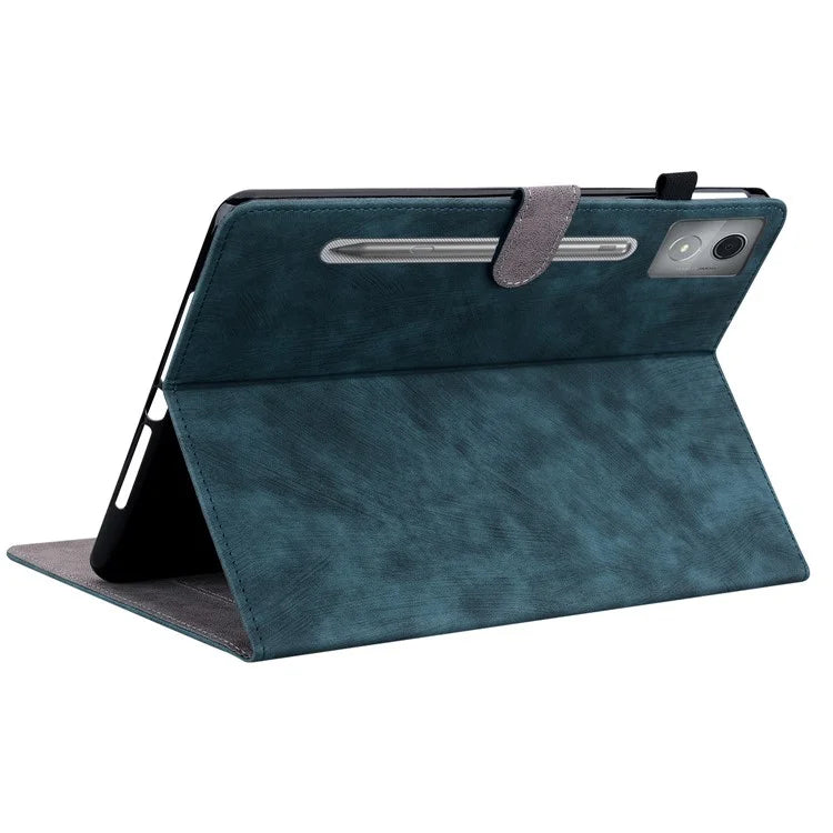 For Lenovo Tab P12 Pro 12.7 2025 / Xiaoxin Pad Pro 12.7 (2025) Cases Tiger Imprint Anti-Scratch PU Leather Tablet Cover