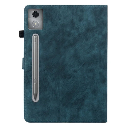 For Lenovo Tab P12 Pro 12.7 2025 / Xiaoxin Pad Pro 12.7 (2025) Cases Tiger Imprint Anti-Scratch PU Leather Tablet Cover