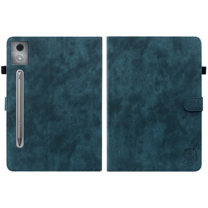 For Lenovo Tab P12 Pro 12.7 2025 / Xiaoxin Pad Pro 12.7 (2025) Cases Tiger Imprint Anti-Scratch PU Leather Tablet Cover