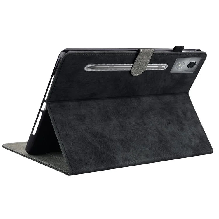 For Lenovo Tab P12 Pro 12.7 2025 / Xiaoxin Pad Pro 12.7 (2025) Cases Tiger Imprint Anti-Scratch PU Leather Tablet Cover