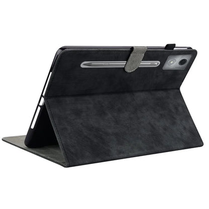 For Lenovo Tab P12 Pro 12.7 2025 / Xiaoxin Pad Pro 12.7 (2025) Cases Tiger Imprint Anti-Scratch PU Leather Tablet Cover