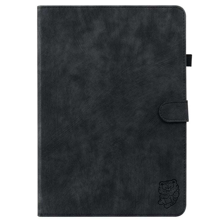 For Lenovo Tab P12 Pro 12.7 2025 / Xiaoxin Pad Pro 12.7 (2025) Cases Tiger Imprint Anti-Scratch PU Leather Tablet Cover