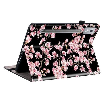 For Lenovo Tab P12 Pro 12.7 2025 / Xiaoxin Pad Pro 12.7 (2025) Leather Case Pattern Printed Stand Tablet Cover with Card Slots