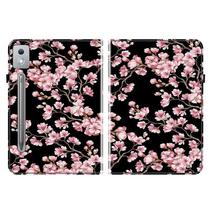 For Lenovo Tab P12 Pro 12.7 2025 / Xiaoxin Pad Pro 12.7 (2025) Leather Case Pattern Printed Stand Tablet Cover with Card Slots