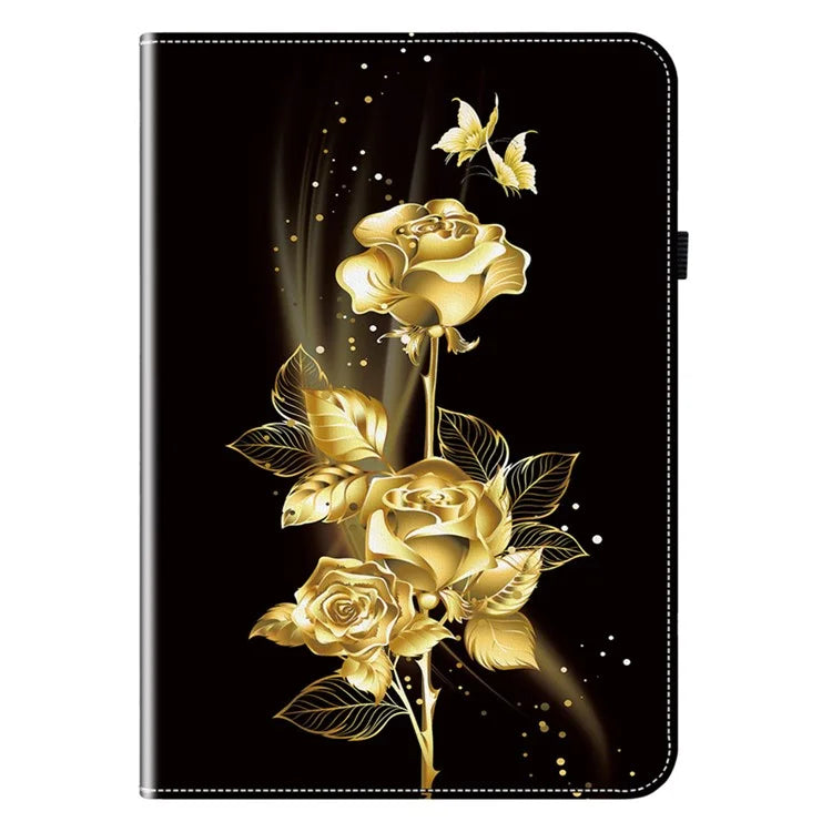 For Lenovo Tab P12 Pro 12.7 2025 / Xiaoxin Pad Pro 12.7 (2025) Leather Case Pattern Printed Stand Tablet Cover with Card Slots