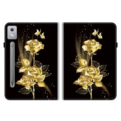 For Lenovo Tab P12 Pro 12.7 2025 / Xiaoxin Pad Pro 12.7 (2025) Leather Case Pattern Printed Stand Tablet Cover with Card Slots