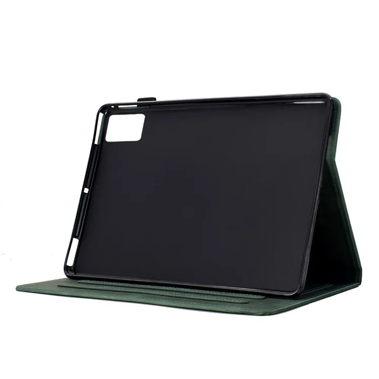 For Lenovo Tab M11 / Xiaoxin Pad 11 2024 Case Cats Imprinted PU Leather Card Slots Tablet Cover