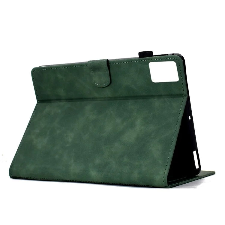For Lenovo Tab M11 / Xiaoxin Pad 11 2024 Case Cats Imprinted PU Leather Card Slots Tablet Cover