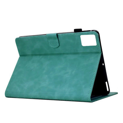 For Lenovo Tab M11 / Xiaoxin Pad 11 2024 Case Cats Imprinted PU Leather Card Slots Tablet Cover