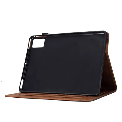 For Lenovo Tab M11 / Xiaoxin Pad 11 2024 Case Cats Imprinted PU Leather Card Slots Tablet Cover