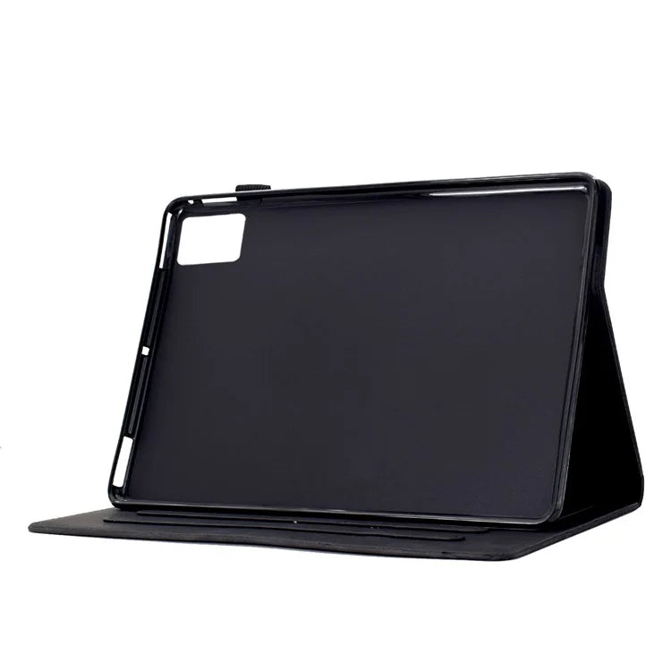 For Lenovo Tab M11 / Xiaoxin Pad 11 2024 Case Cats Imprinted PU Leather Card Slots Tablet Cover