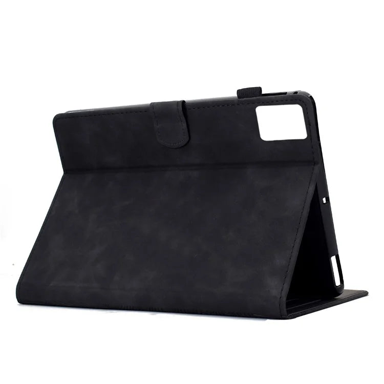 For Lenovo Tab M11 / Xiaoxin Pad 11 2024 Case Cats Imprinted PU Leather Card Slots Tablet Cover