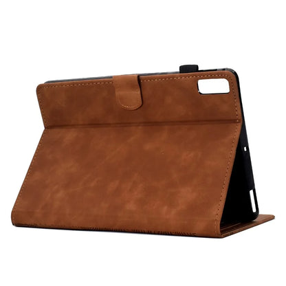 For Lenovo Tab M9 TB-310FU Case Cats Imprinted PU Leather Card Slots Tablet Cover