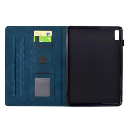 For Lenovo Tab M9 TB-310FU Case Cats Imprinted PU Leather Card Slots Tablet Cover