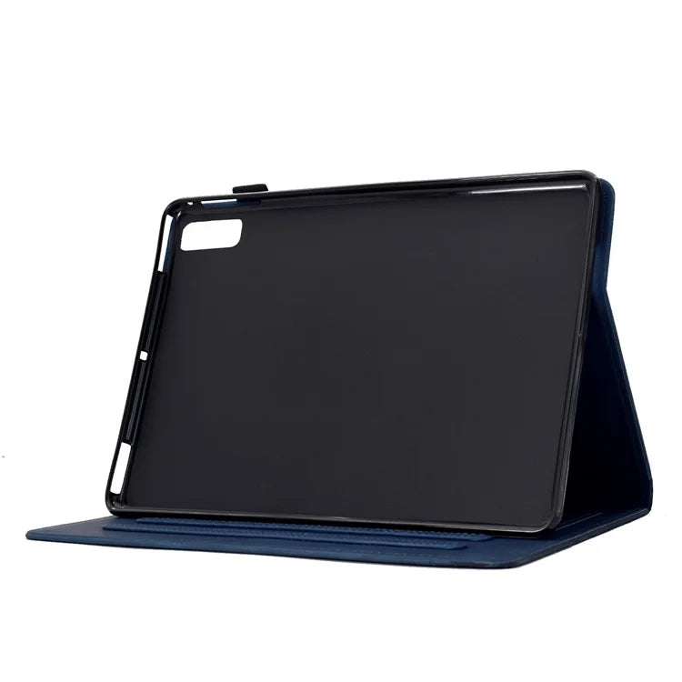 For Lenovo Tab M9 TB-310FU Case Cats Imprinted PU Leather Card Slots Tablet Cover