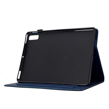 For Lenovo Tab M9 TB-310FU Case Cats Imprinted PU Leather Card Slots Tablet Cover