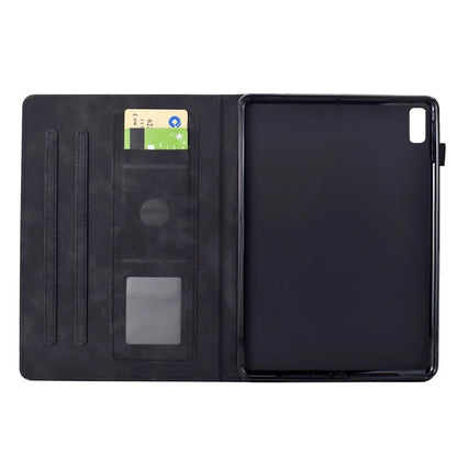 For Lenovo Tab M9 TB-310FU Case Cats Imprinted PU Leather Card Slots Tablet Cover