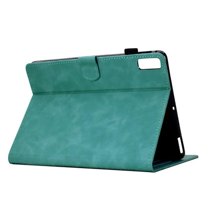 For Lenovo Tab M9 TB-310FU Case Cats Imprinted PU Leather Card Slots Tablet Cover