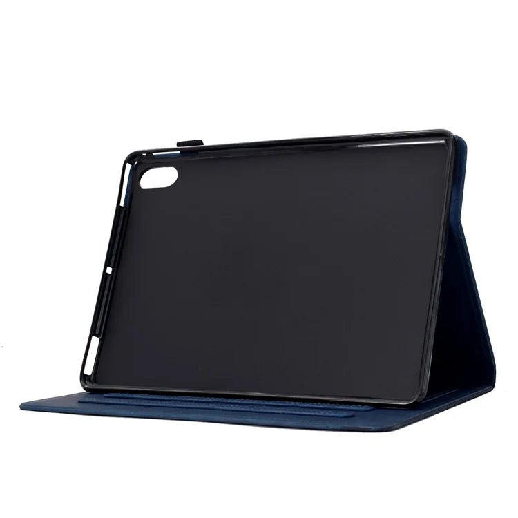 For iPad 10.9 (2022) Case Cats Imprinted PU Leather Card Slots Tablet Cover