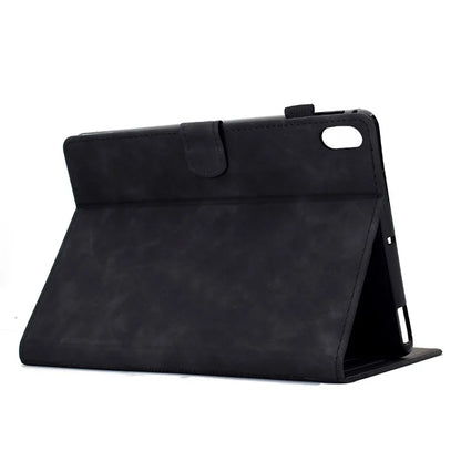 For iPad 10.9 (2022) Case Cats Imprinted PU Leather Card Slots Tablet Cover