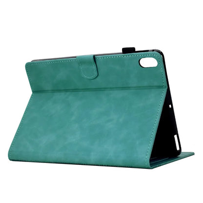 For iPad 10.9 (2022) Case Cats Imprinted PU Leather Card Slots Tablet Cover