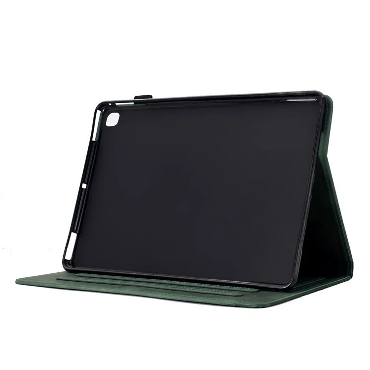 For iPad 10.2 (2020) / (2019) Case Cats Imprinted PU Leather Card Slots Tablet Cover