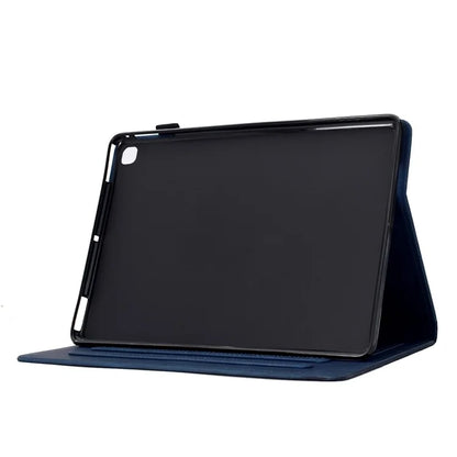For iPad 10.2 (2020) / (2019) Case Cats Imprinted PU Leather Card Slots Tablet Cover