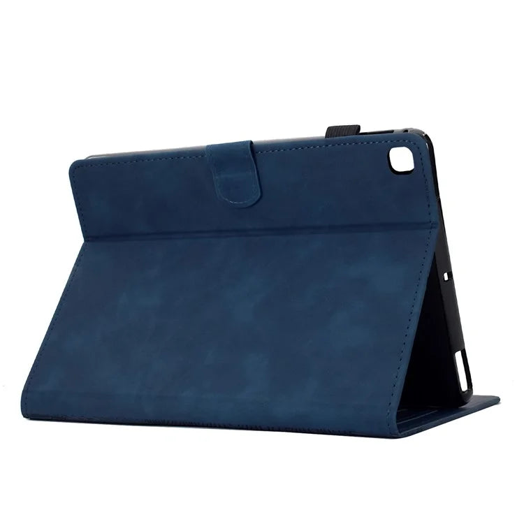 For iPad 10.2 (2020) / (2019) Case Cats Imprinted PU Leather Card Slots Tablet Cover