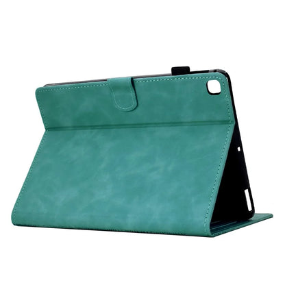 For iPad 10.2 (2020) / (2019) Case Cats Imprinted PU Leather Card Slots Tablet Cover