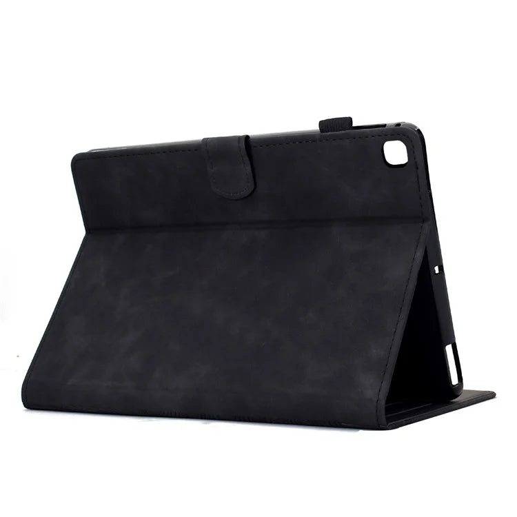 For iPad 10.2 (2020) / (2019) Case Cats Imprinted PU Leather Card Slots Tablet Cover