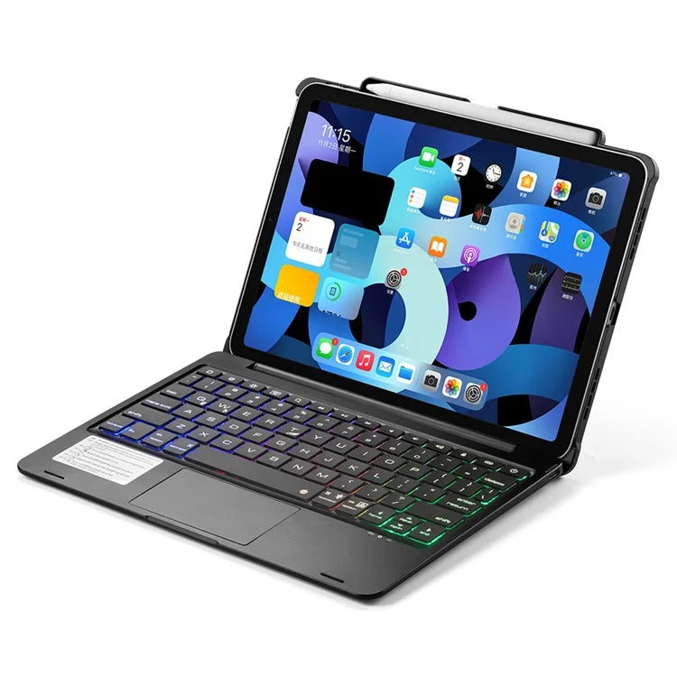 Trackpad Backlight Keyboard for iPad Air 11 (2024) / Air (2022) / (2020) / iPad Pro 11 (2022) / (2021) / (2020) / (2018) Tablet Case