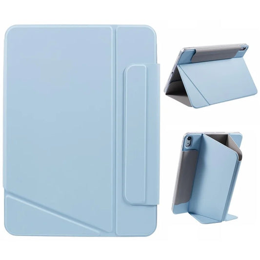 For iPad Air (2022) / (2020) Case Multiple Viewing Stand PU Leather Detachable Tablet Cover