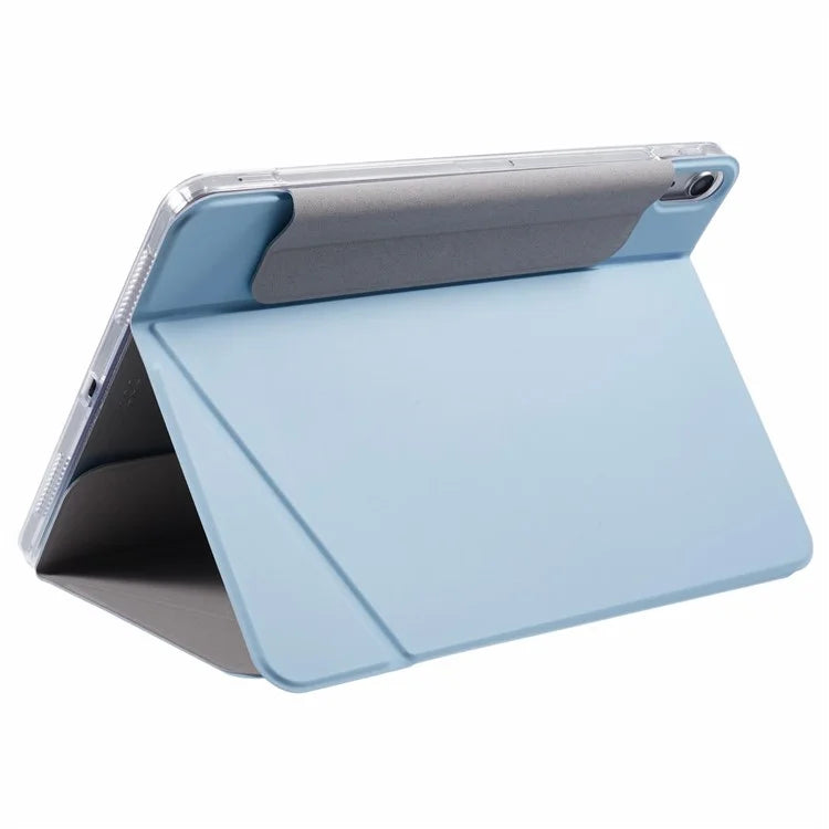 For iPad Air (2022) / (2020) Case Multiple Viewing Stand PU Leather Detachable Tablet Cover