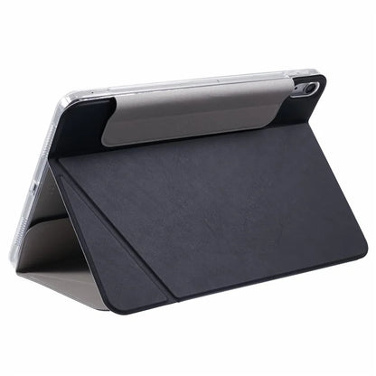For iPad Air (2022) / (2020) Case Multiple Viewing Stand PU Leather Detachable Tablet Cover