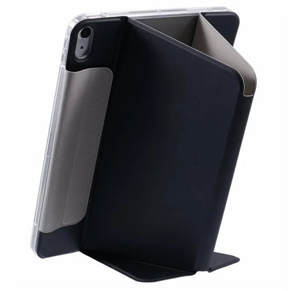 For iPad Air (2022) / (2020) Case Multiple Viewing Stand PU Leather Detachable Tablet Cover