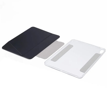 For iPad Air (2022) / (2020) Case Multiple Viewing Stand PU Leather Detachable Tablet Cover