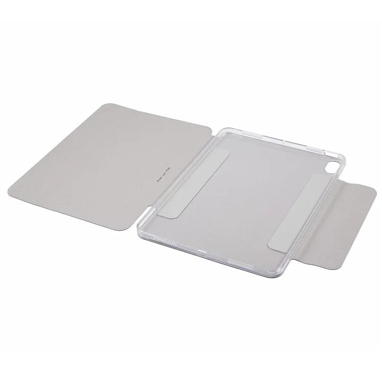 For iPad Air (2022) / (2020) Case Multiple Viewing Stand PU Leather Detachable Tablet Cover