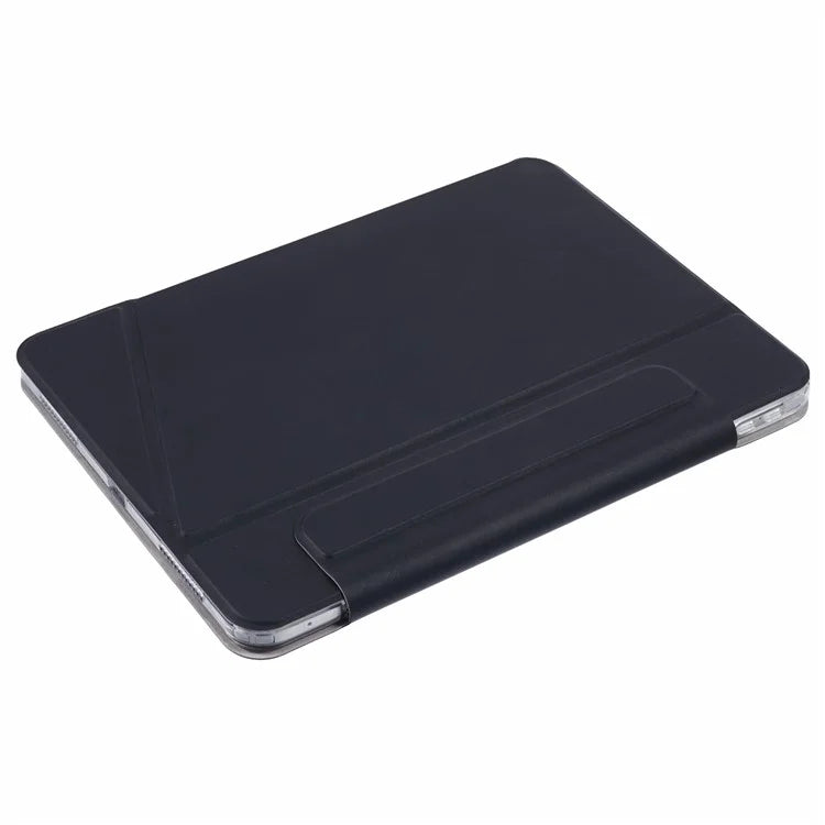 For iPad Air (2022) / (2020) Case Multiple Viewing Stand PU Leather Detachable Tablet Cover