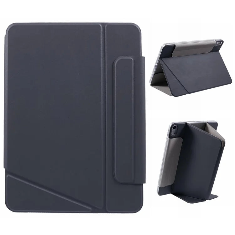 For iPad Air (2022) / (2020) Case Multiple Viewing Stand PU Leather Detachable Tablet Cover