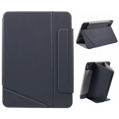 For iPad Air (2022) / (2020) Case Multiple Viewing Stand PU Leather Detachable Tablet Cover