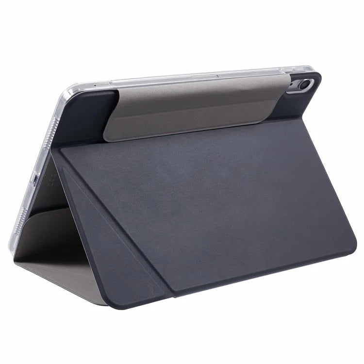 For iPad Air (2022) / (2020) Case Multiple Viewing Stand PU Leather Detachable Tablet Cover