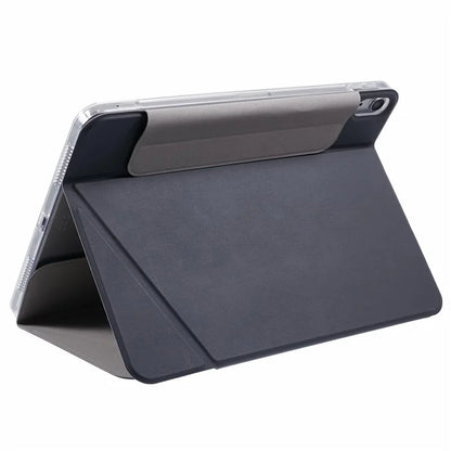 For iPad Air (2022) / (2020) Case Multiple Viewing Stand PU Leather Detachable Tablet Cover