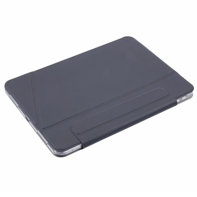 For iPad Air (2022) / (2020) Case Multiple Viewing Stand PU Leather Detachable Tablet Cover