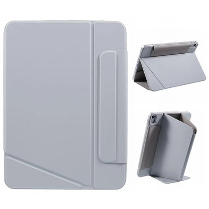 For iPad Air (2022) / (2020) Case Multiple Viewing Stand PU Leather Detachable Tablet Cover
