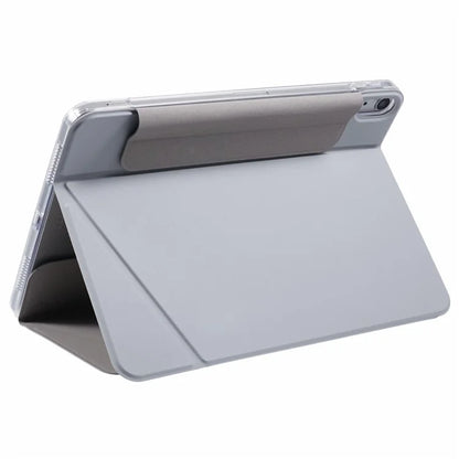 For iPad Air (2022) / (2020) Case Multiple Viewing Stand PU Leather Detachable Tablet Cover
